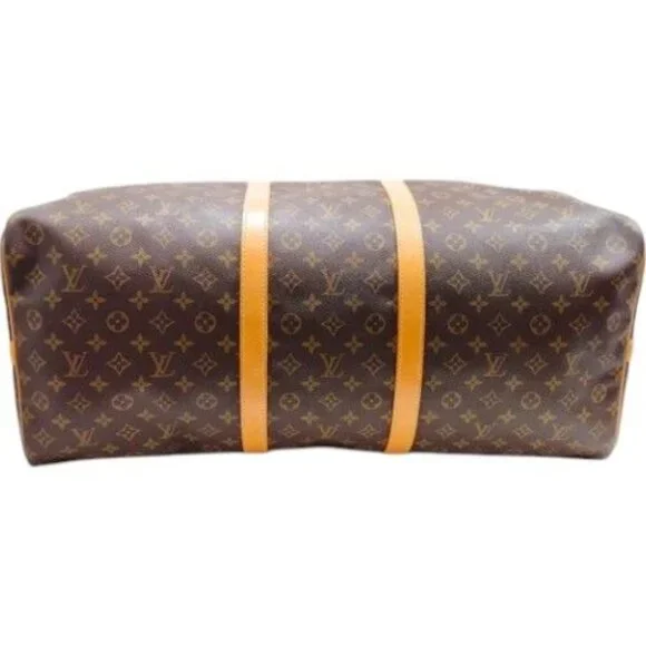 839555BS (X6) Louis Vuitton Travel Bag Keepall 60 Brown Monogram - Picture 3 of 8